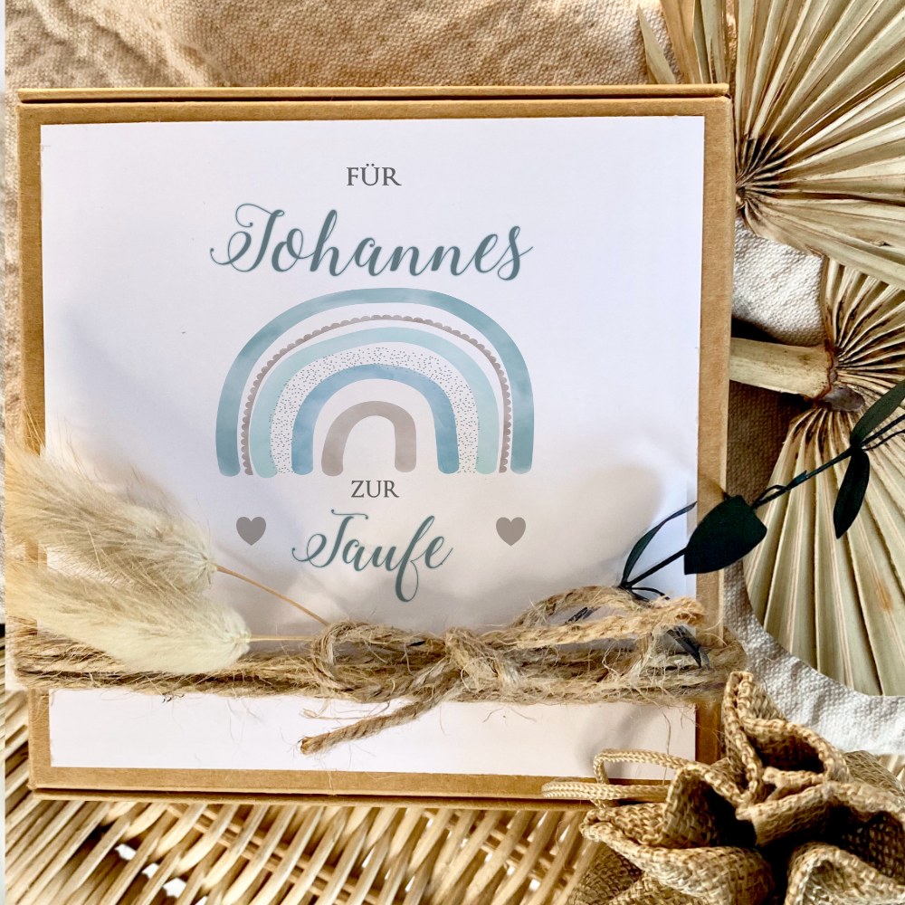 Personalisiertes Geldgeschenk zur Taufe
