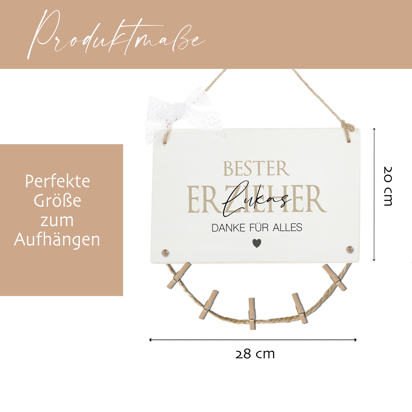 Fotogeschenk Erzieherin Geschenk Geburtstag Erzieher Namen Abschiedsgeschenk Kita Geburtstagsgeschenk