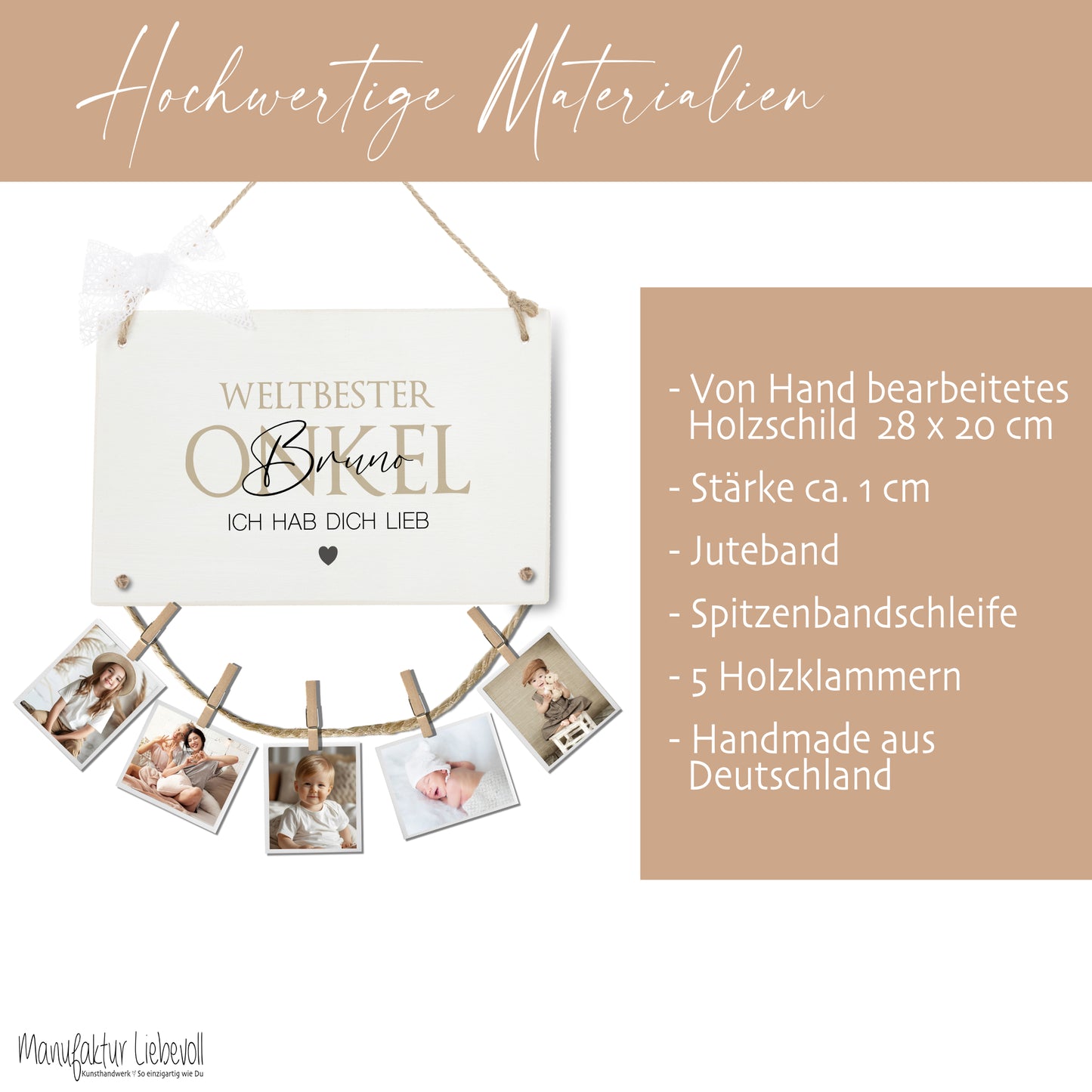 Tante Geschenk Geburtstag Onkel Geburtstagsgeschenk Namen Fotogeschenk personalisiert