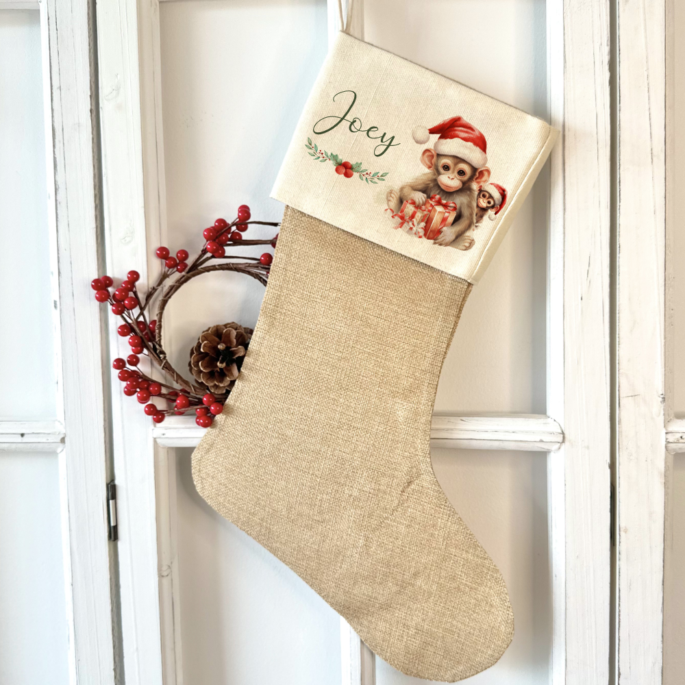 Nikolausstrumpf mit Namen für Mädchen und Jungen als Geschenkidee