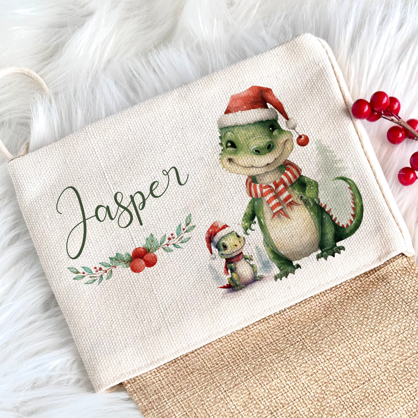 Nikolausstrumpf mit Namen für Mädchen und Jungen als Geschenkidee