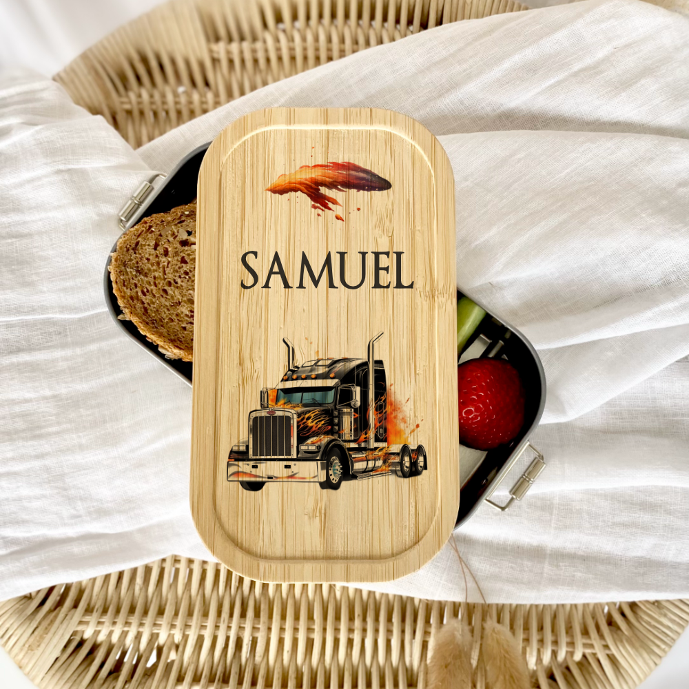 LKW Brotdose als Kinder Geschenk
