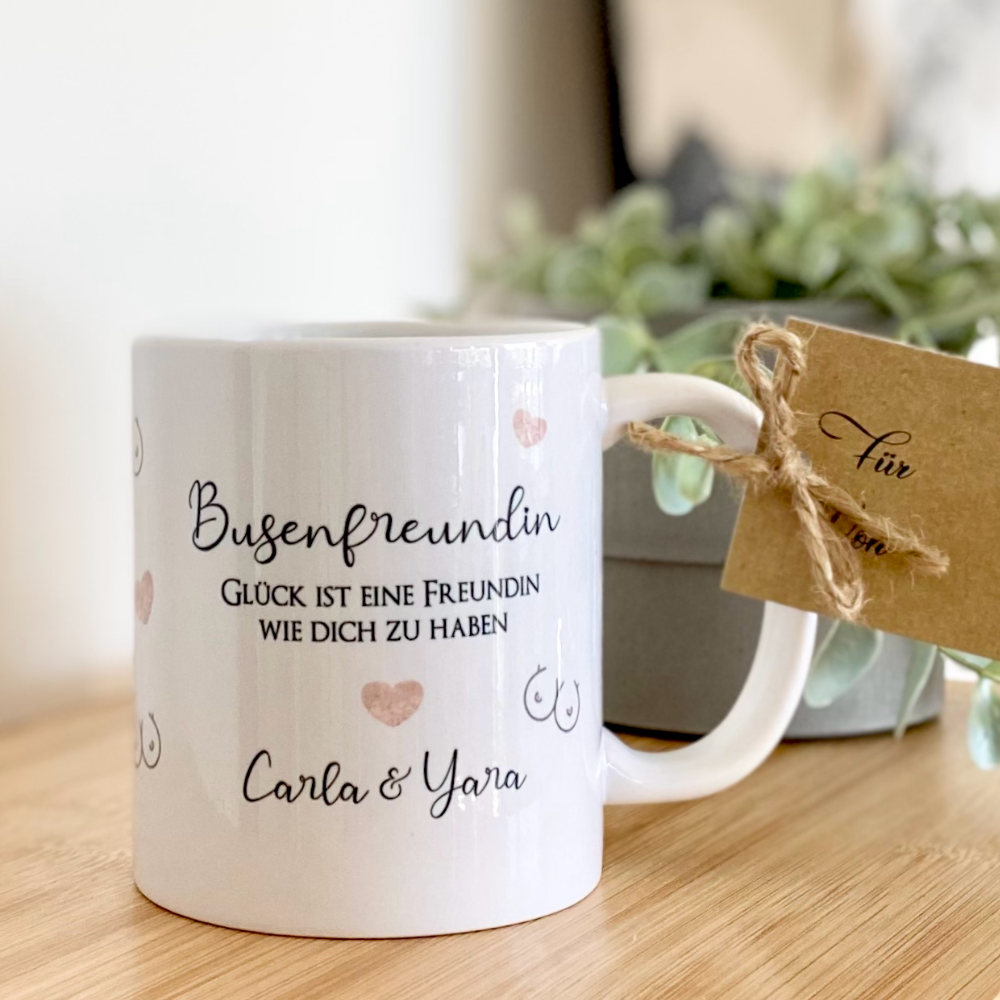 Witziges Tassengeschenk für die beste Freundin