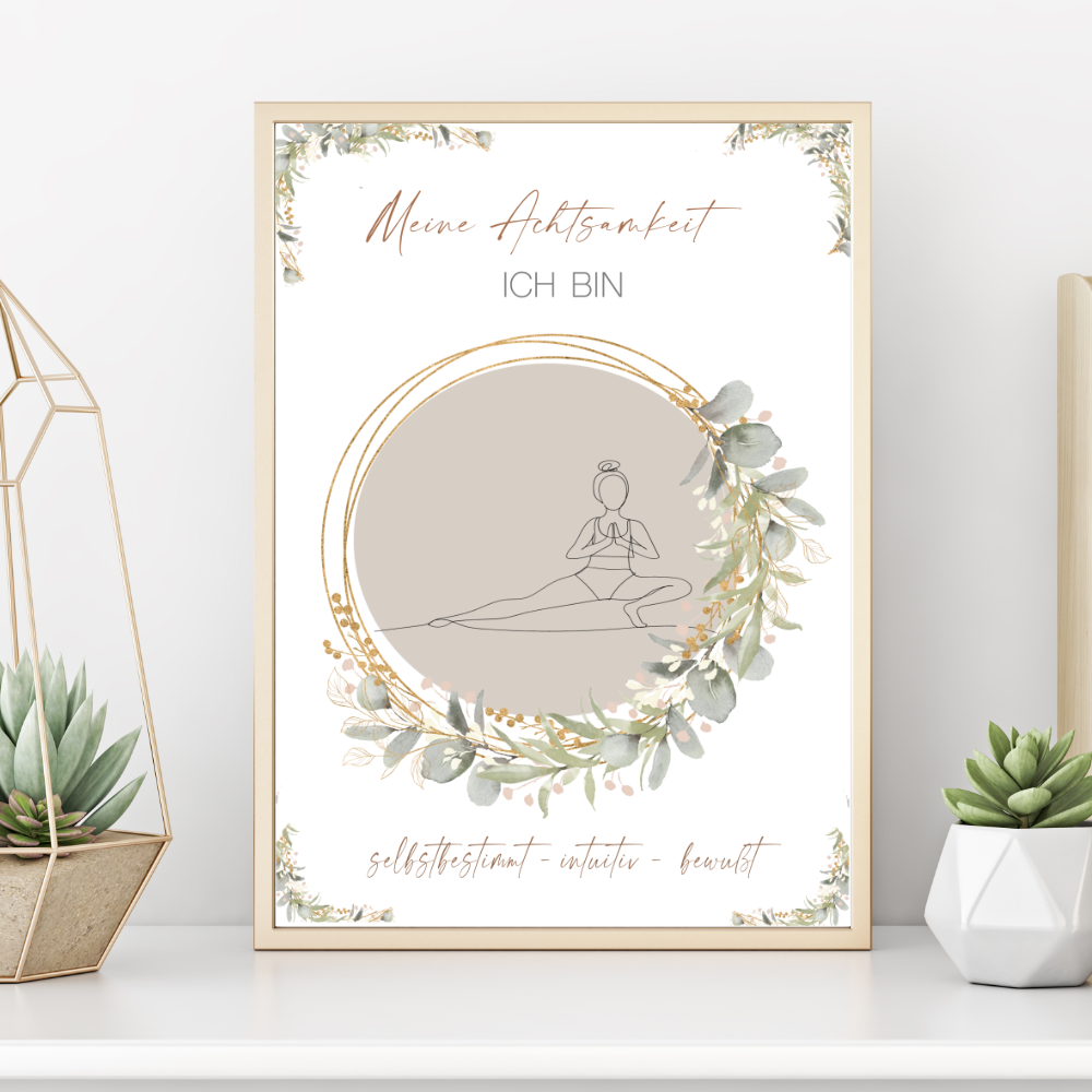 Geschenk: Achtsamkeit und Selbstliebe.
