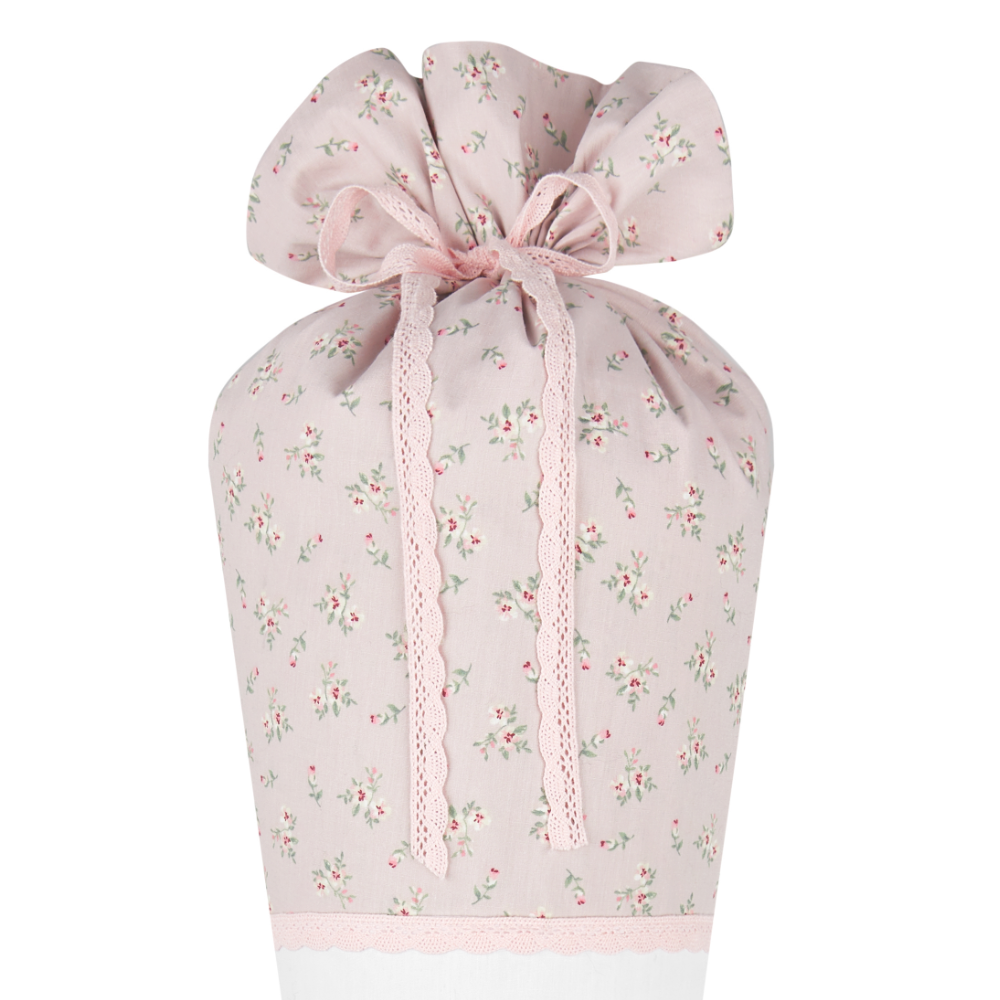 Florale Schultüte aus Stoff für Mädchen