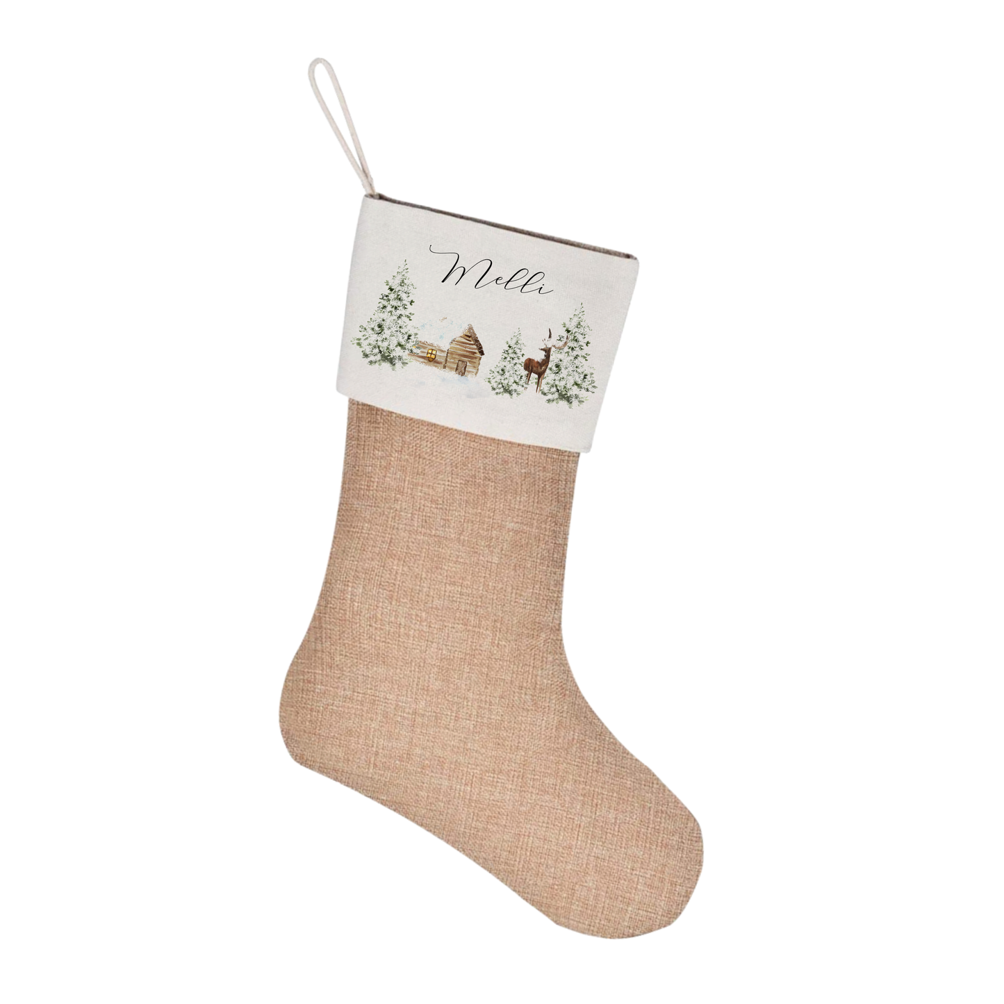 Nikolaus Weihnachtsstrumpf Personalisiert Namen