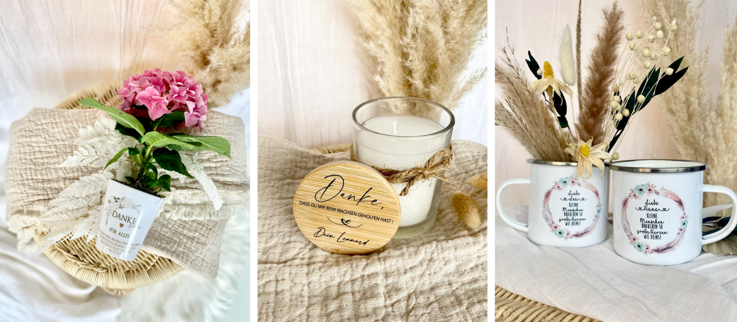 Personalisierte Dankeschön Geschenke