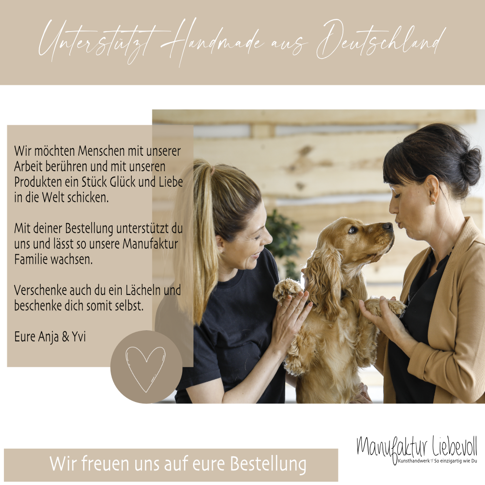 Manufaktur Liebevoll Handmade aus Deutschland personalisierte Geschenkideen