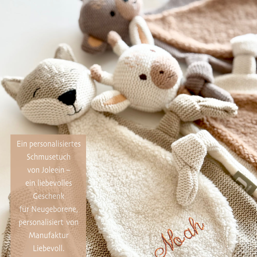 Personalisierte Schmusetücher für Babys