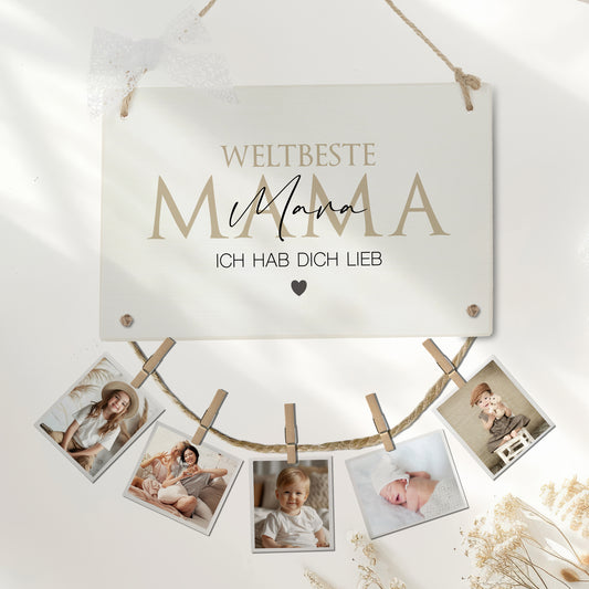 Fotogeschenk Mama Geschenk Geburtstag Geburtstagsgeschenk Mama Namen Muttertag
