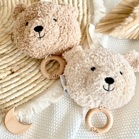 Personalisierte Spieluhr Bär mit Melodie "You are my sunshine"