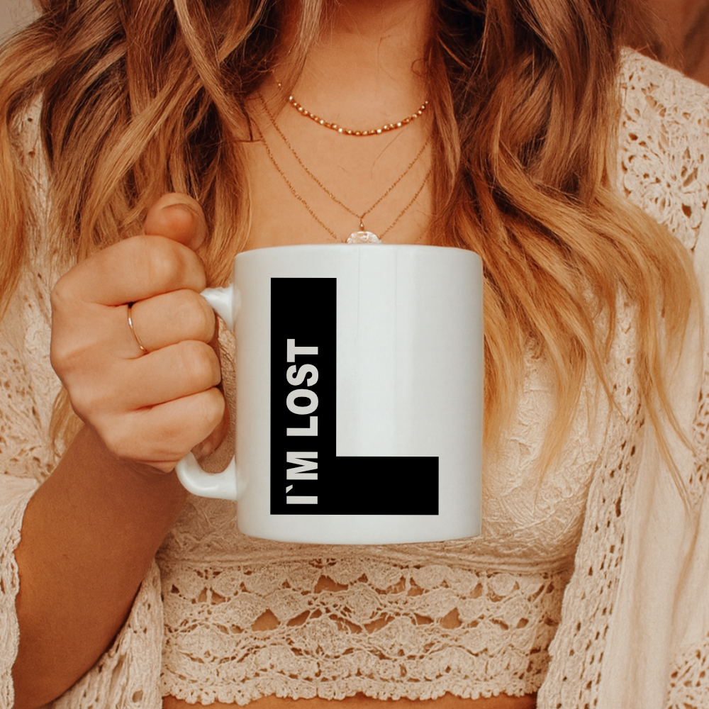 Personalisierte Tasse mit Buchstabe & Name | Keramik Kaffeetasse A–Z