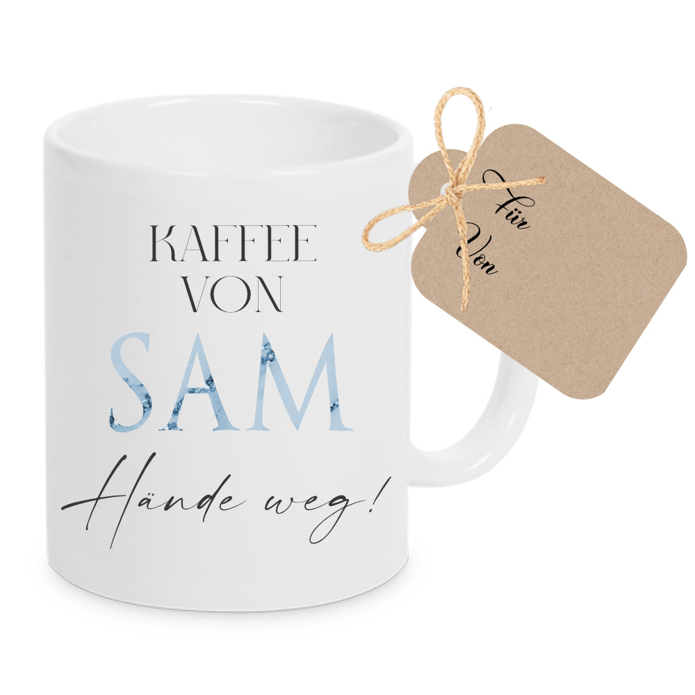 Tasse mit Spruch und Namen personalisiert – Manufaktur Liebevoll
