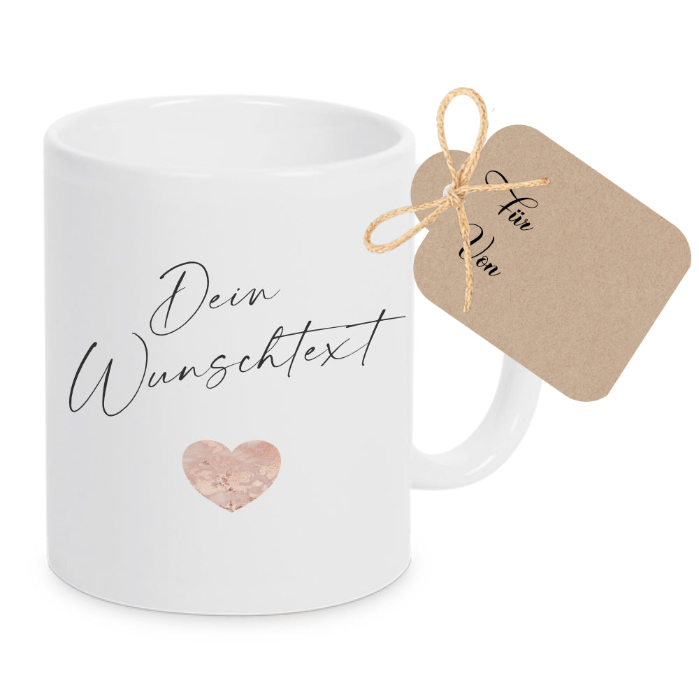 Tasse mit Wunschtext