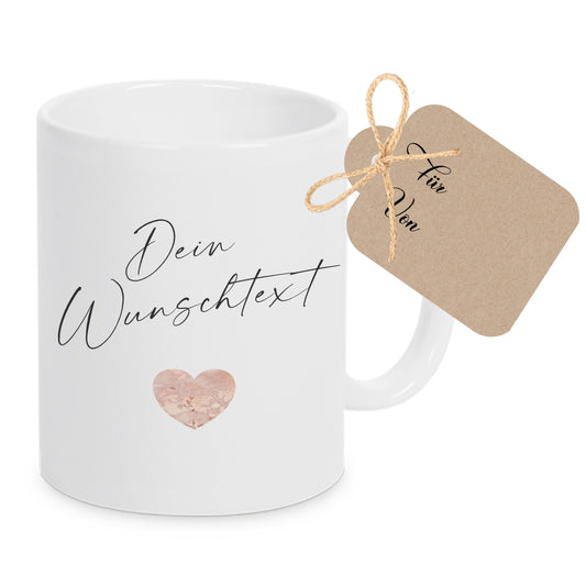 Tasse mit deinem Wunschtext und oder Name personalisieren | Kaffeetasse aus Keramik