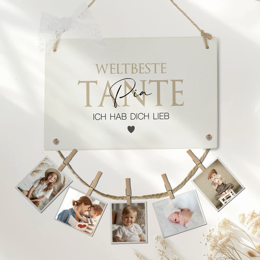 Tante Geschenk Geburtstag Onkel Geburtstagsgeschenk Namen Fotogeschenk personalisiert