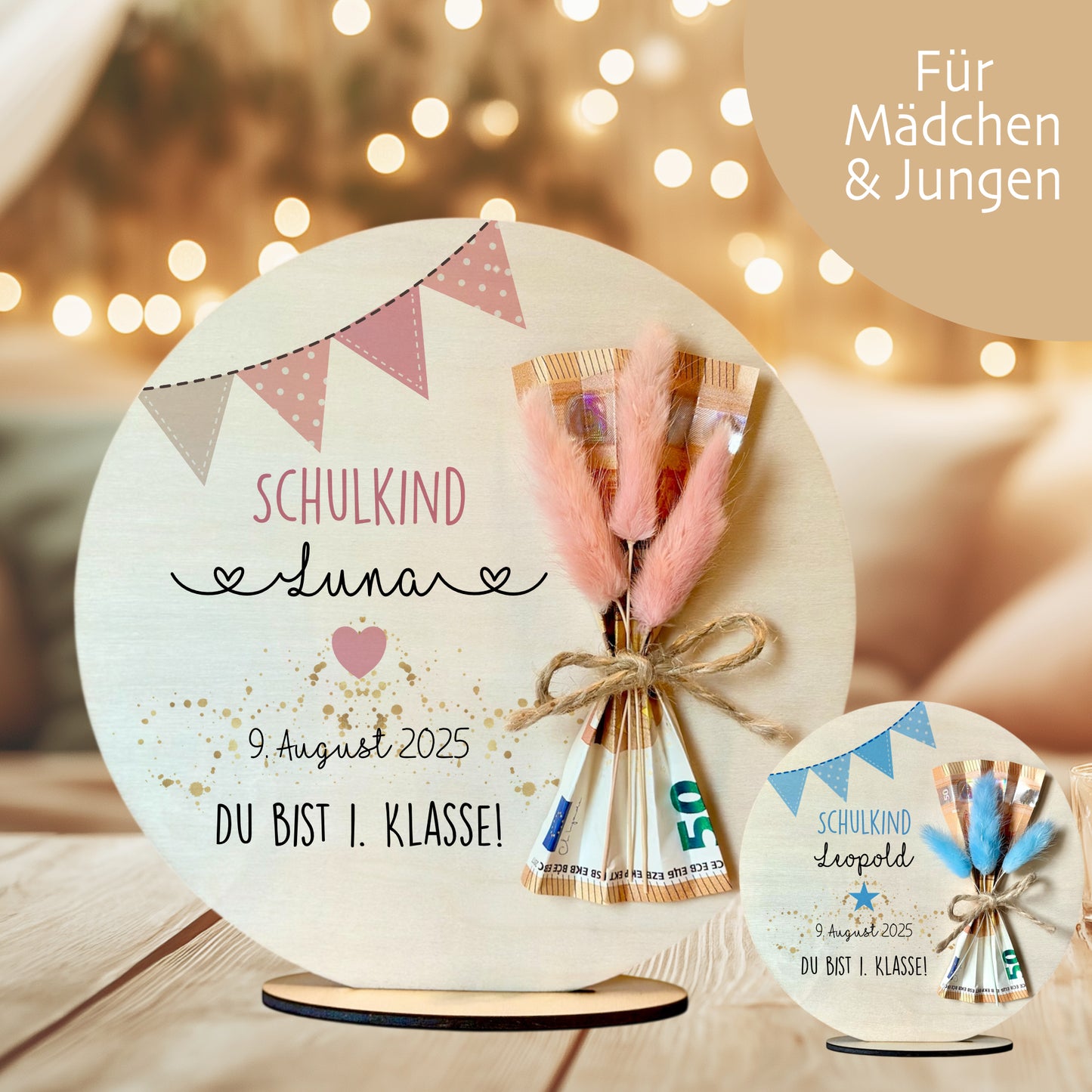 Einschulung Geschenk Einschulung Geld Geschenk Schulkind 2025 Einschulungsgeschenk Name Geschenke zum Schulanfang Mädchen Junge Einschulung