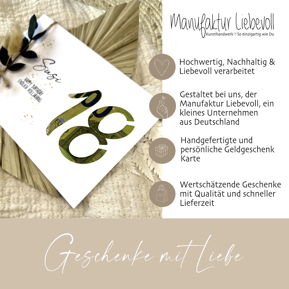 Geschenke zum 18. Geburtstag - Einzigartige Geschenkideen