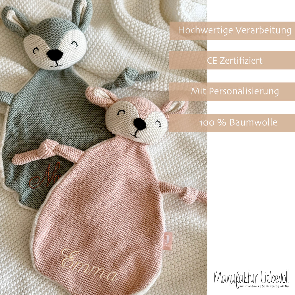 Personalisierte Schmusetücher für Babys