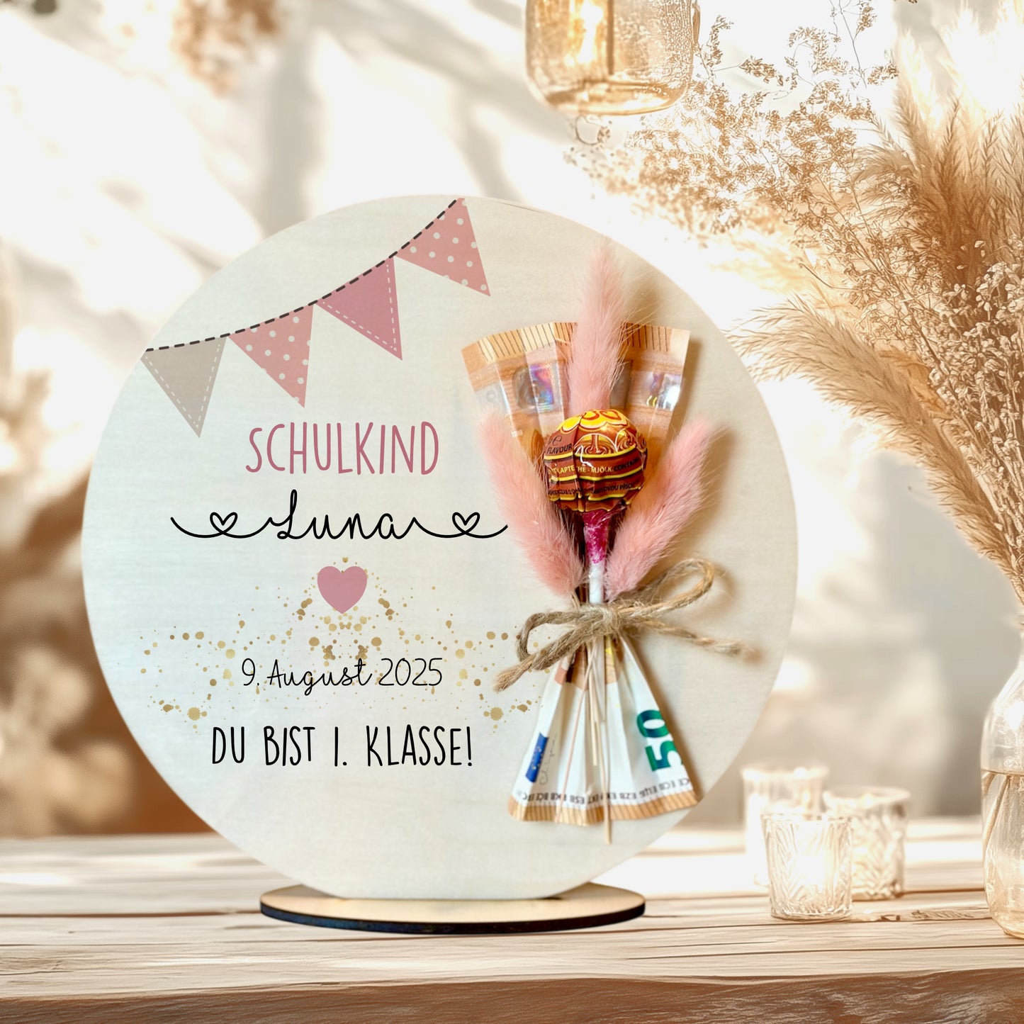 Einschulung Geschenk Einschulung Geld Geschenk Schulkind 2025 Einschulungsgeschenk Name Geschenke zum Schulanfang Mädchen Junge Einschulung