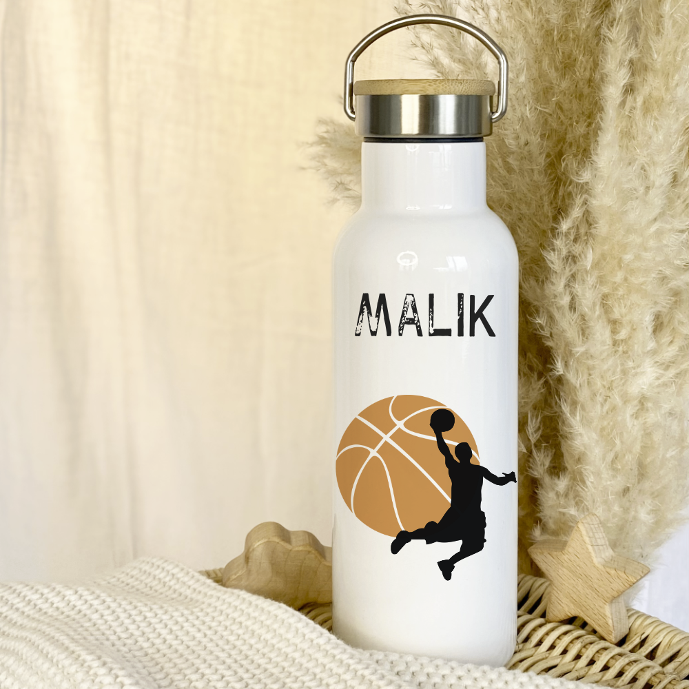 Basketball Trinkflasche für Jungen als Geschenkidee