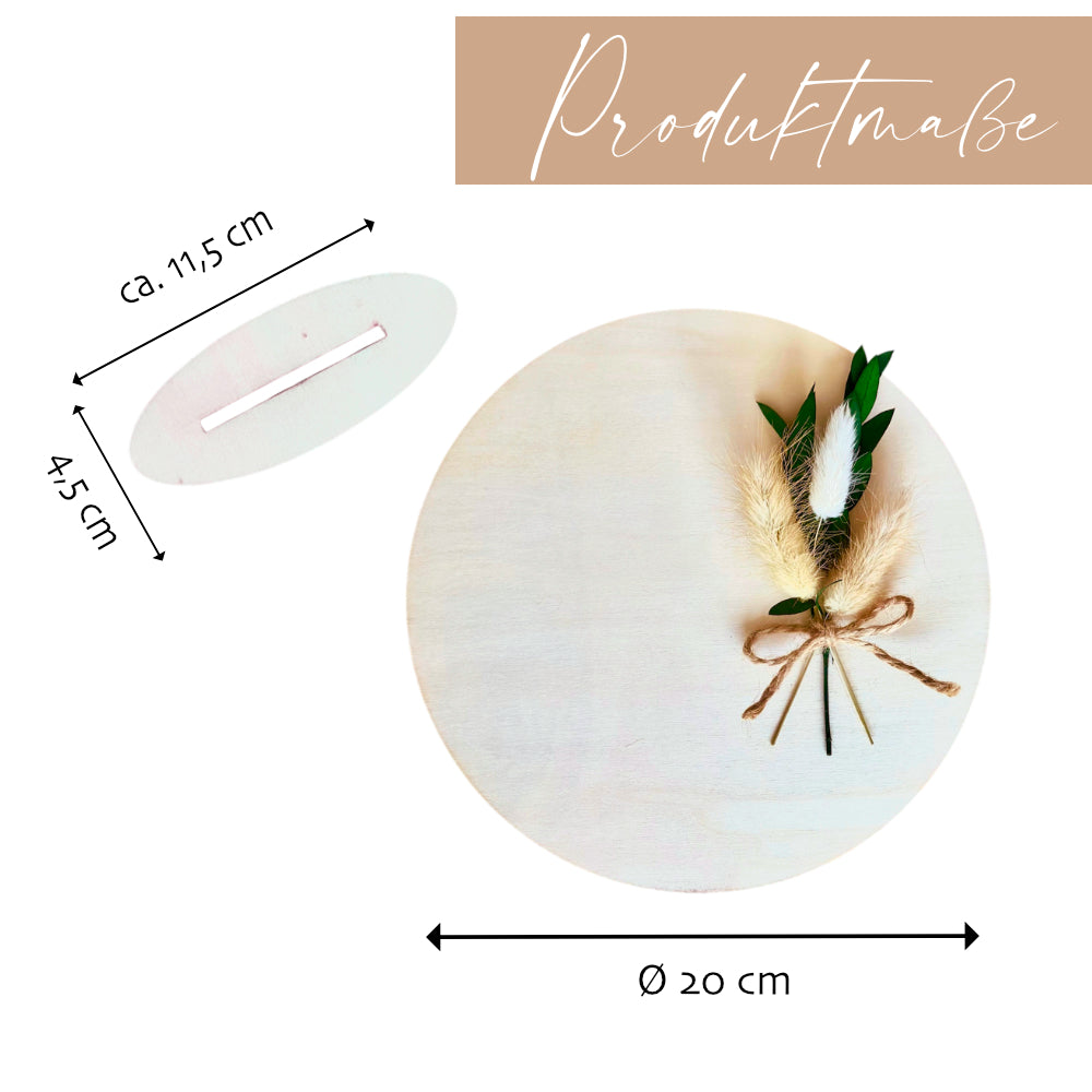 Personalisiertes Hochzeitsgeschenk Geld Geschenk aus Holz zur Hochzeit Geldgeschenk mit Namen u. Datum, Geschenk Hochzeit Tisch Deko Boho