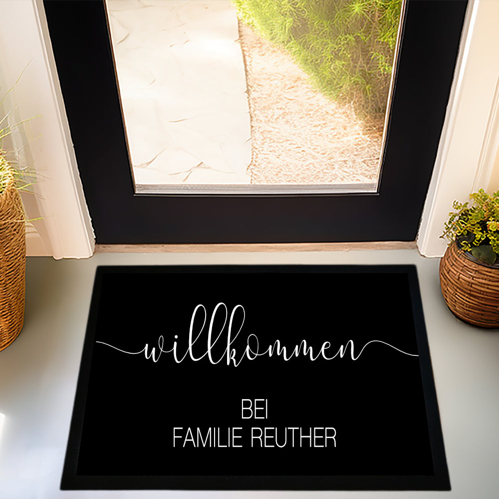 VIP Lounge Fußmatte Personalisiert Mit Namen – Rutschfest, In 50x35 Cm Oder 40x60 Cm