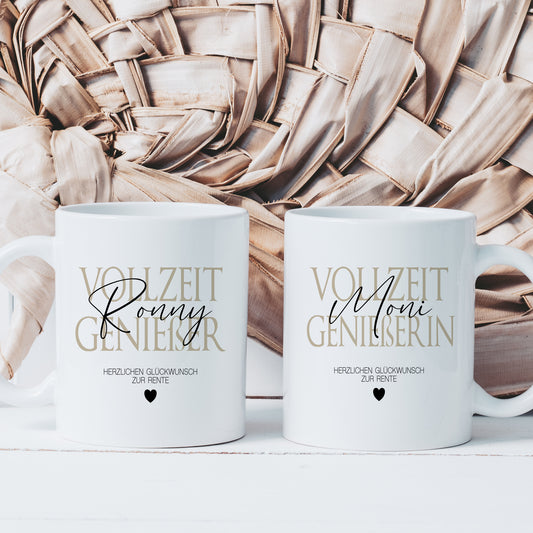 Rente Geschenk Frau Tasse Rente Geschenk Mann Kaffeetasse personalisiert Kollegin Geschenk