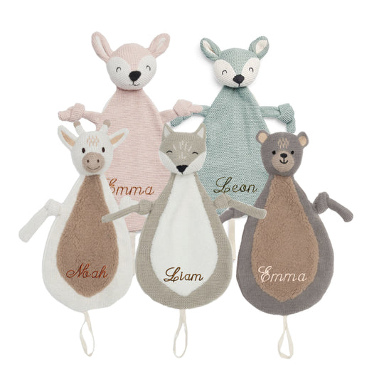 Personalisierte Schmusetücher für Babys