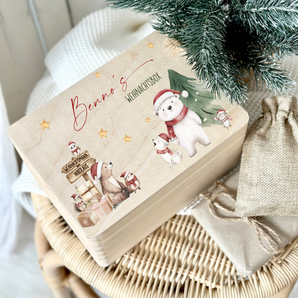 weihnachtsbox aufbewahrung Weihnachten Geschenkbox