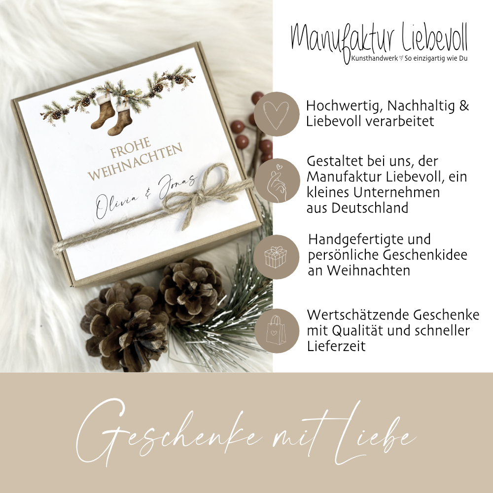 Personalisiertes Geschenk Mit Namen – Baumwolltasche Mit Individuellem Druck, Ideal Als Wichtelgeschenk