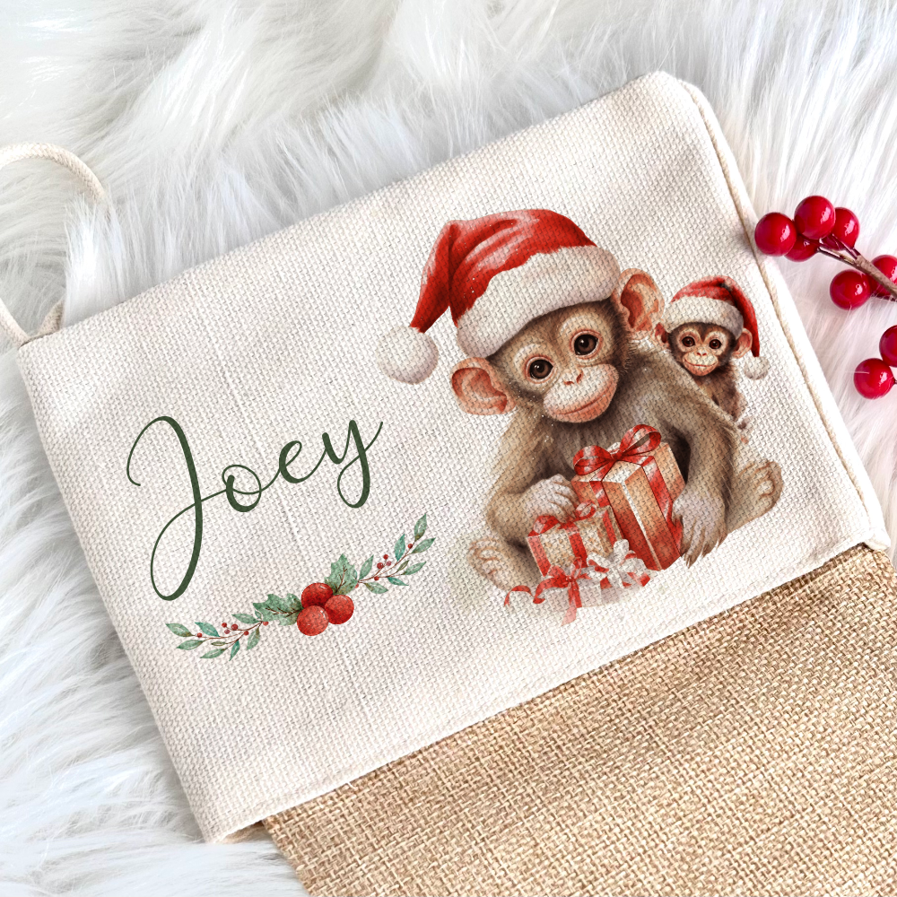Personalisiert Weihnachtsstrumpf 18 Zoll: Klassisch Gestrickt, Bestickt Mit Namen, Großes Volumen Für Geschenke, Dekoration Für Kamin & Baum