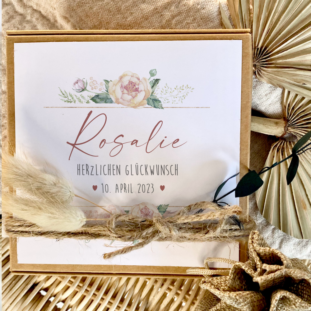 Herzlichen Glückwunsch Geschenkbox für Frauen