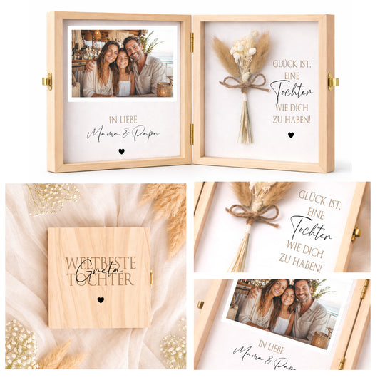 Geschenk Tochter Sohn personalisiert | Taufe Konfirmation Jugendweihe Geschenk | Tochter Geburtstag Sohn Geschenk I Weihnachten Holzbox