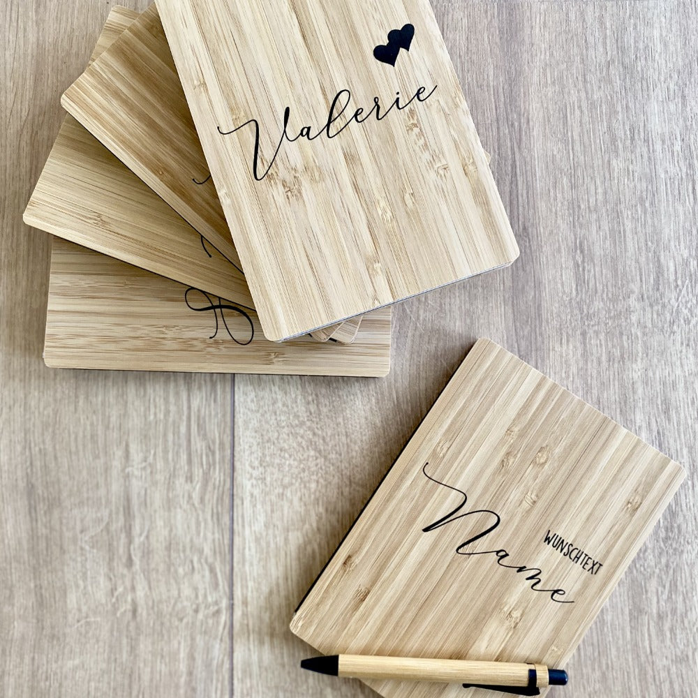 Tagebuch als Geschenkidee mit Namen