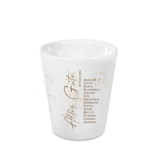 Blumentopf Alles Gute Geschenkidee für Frauen