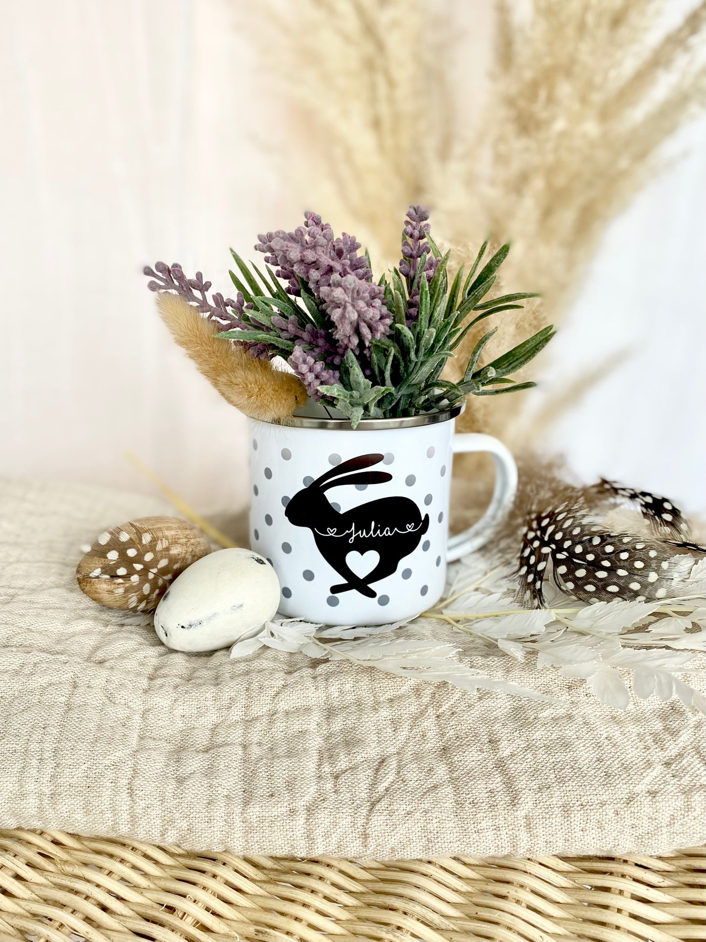 Ostern Geschenk Tasse Personalisiert Osterhase