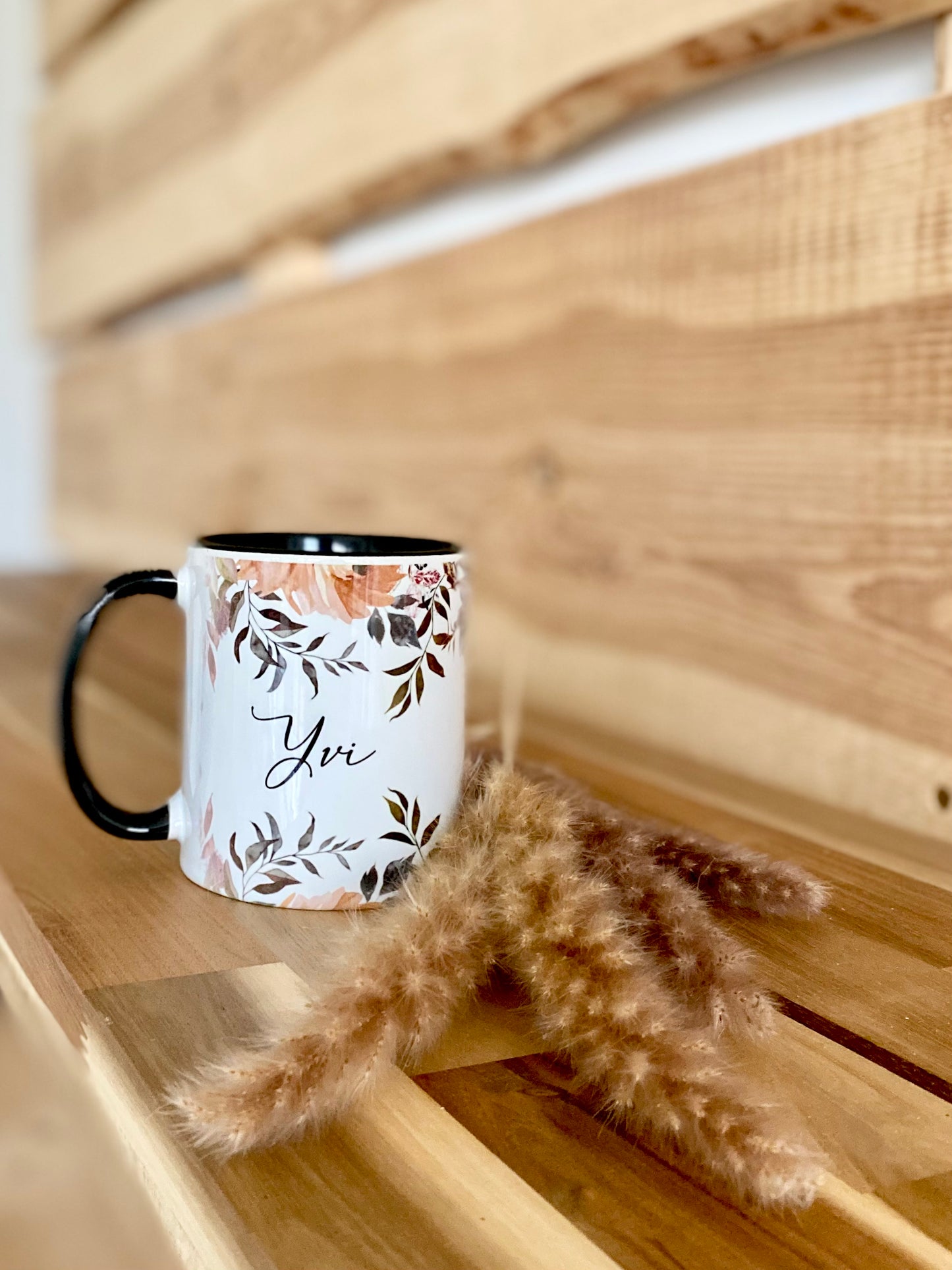 Besondere Tasse mit Namen bedruckt