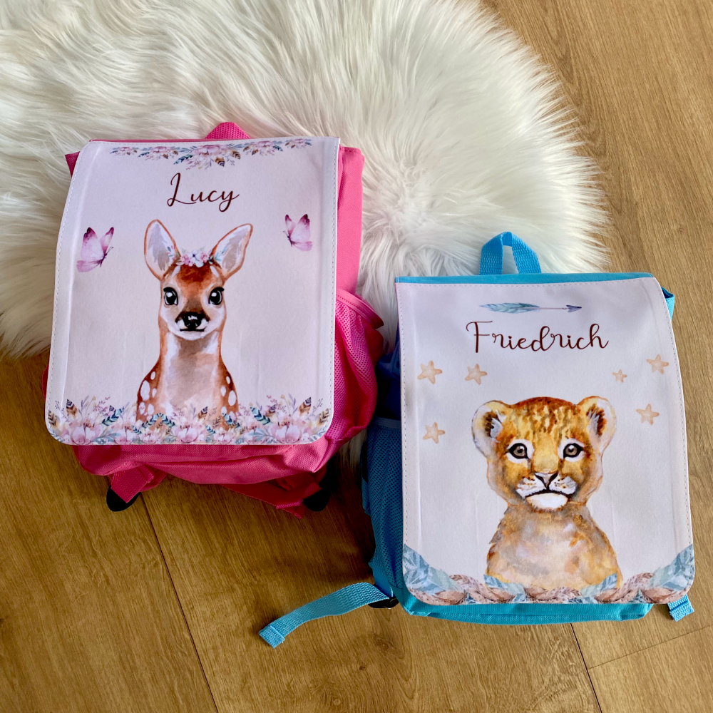 Kinderrucksack Mädchen Junge Personalisiert Name