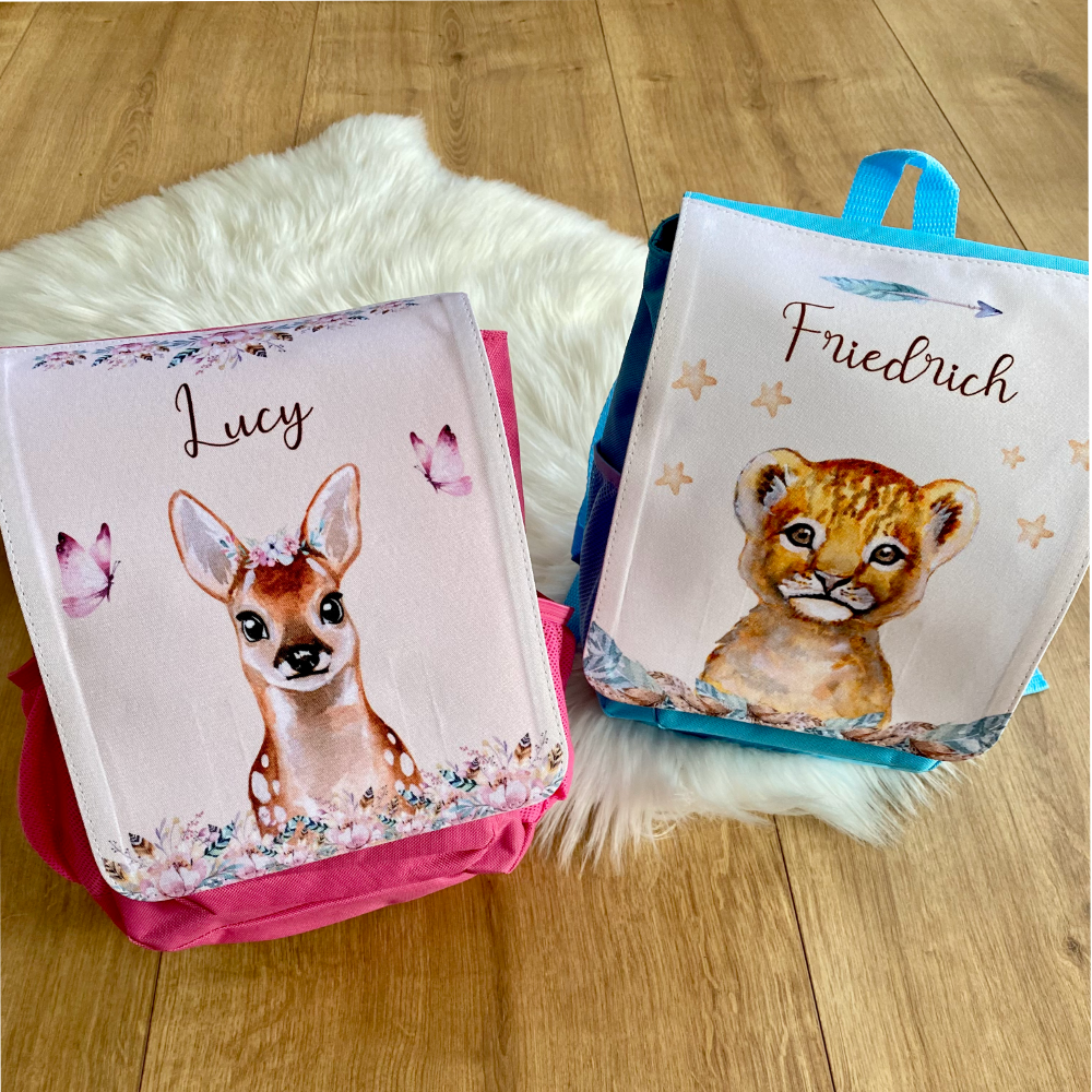 Kinderrucksack Name Kind Personalisiert