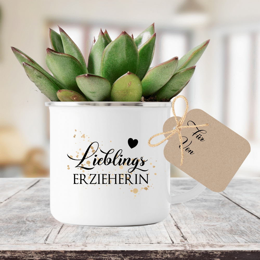 Tasse für die Lieblingserzieherin | Besondere Geschenkidee für die Erzieherin als Dankeschön | 12 Motivvarianten zur Auswahl