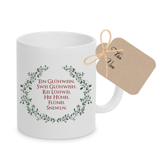 Tasse Glühwein Spruch Geschenk