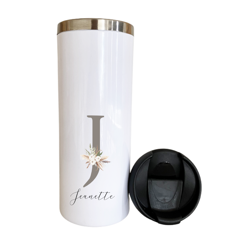 Edelstahlbecher mit Namen für untewegs