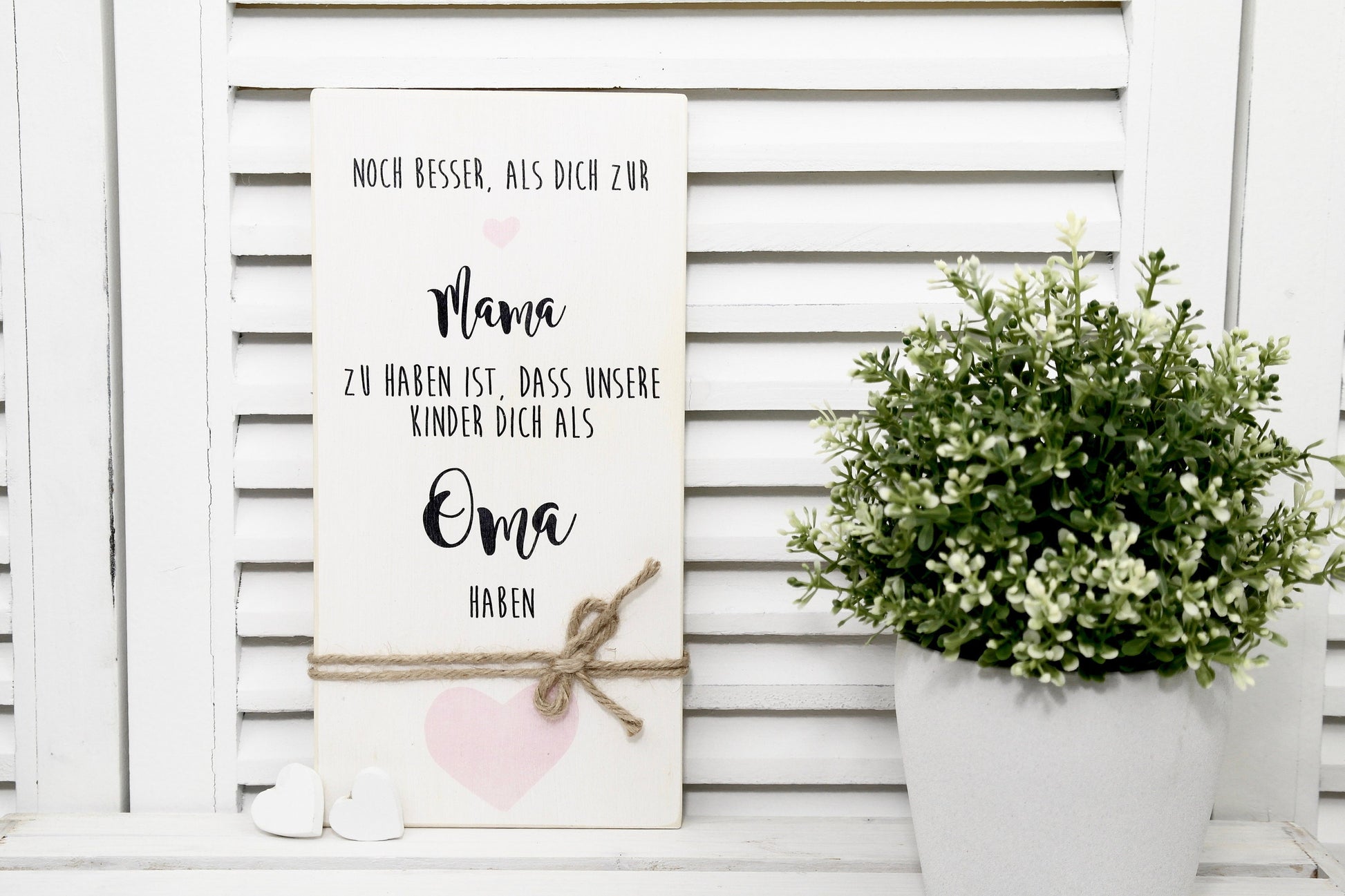 Hallmark Muttertagskarte Für Mama & Oma - Rosa, Gold, 22,8x15,9 Cm, Mit Herzvers Und 3D-Effekt