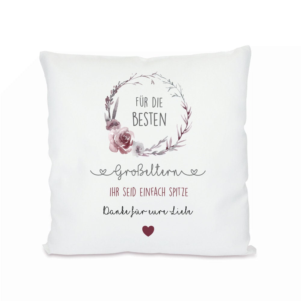 Kissen Geschenk für die Großeltern