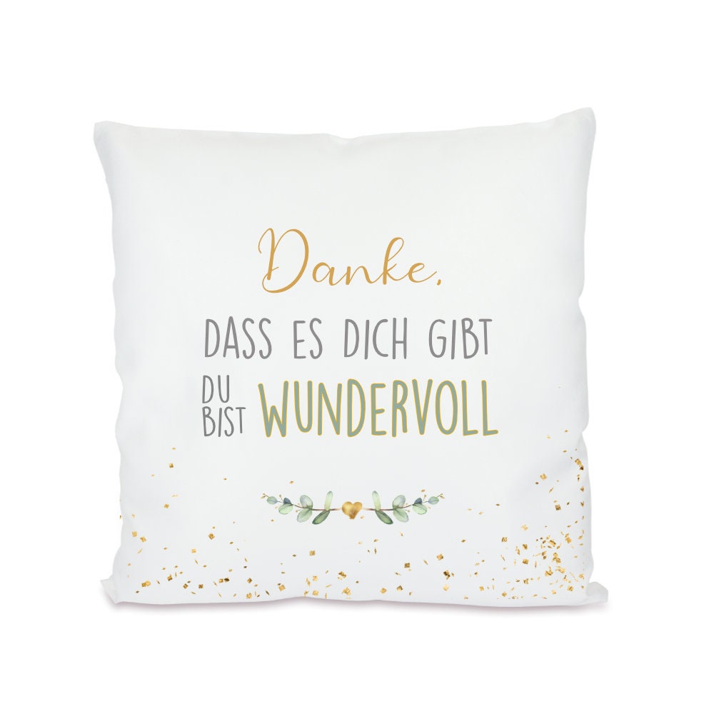 Kissen mit Spruch für das "Schwesterherz" | Originelles Geschenk für die Schwester | 8 Motivvarianten zur Auswahl
